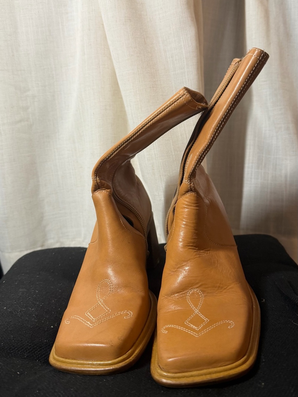 Amanda Smith Tan Leather Boots
